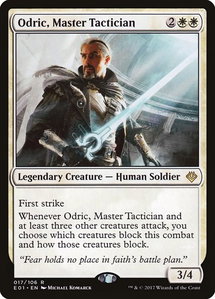 Odric, Master Tactician - Archenemy: Nicol Bolas (AC2) #17 - Rare Magic: The Gathering Trading Card