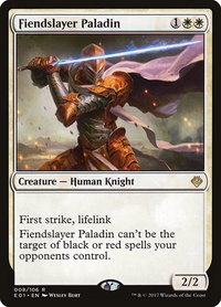 Fiendslayer Paladin - Archenemy: Nicol Bolas (AC2) #8 - Rare Magic: The Gathering Trading Card