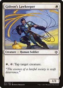 Gideon's Lawkeeper - Archenemy: Nicol Bolas (AC2) #11 - Common Magic: The Gathering Trading Card