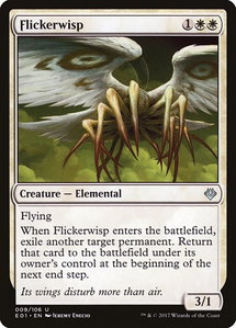 Flickerwisp - Archenemy: Nicol Bolas (AC2) #9 - Uncommon Magic: The Gathering Trading Card