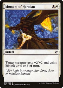 Moment of Heroism - Archenemy: Nicol Bolas (AC2) #16 - Common Magic: The Gathering Trading Card