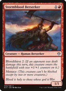 Stormblood Berserker - Archenemy: Nicol Bolas (AC2) #58 - Uncommon Magic: The Gathering Trading Card