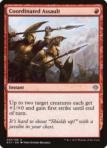 Coordinated Assault - Archenemy: Nicol Bolas (AC2) #45 - Uncommon Magic: The Gathering Trading Card