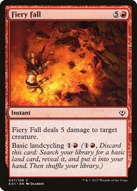 Fiery Fall - Archenemy: Nicol Bolas (AC2) #47 - Common Magic: The Gathering Trading Card