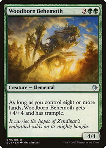 Woodborn Behemoth - Archenemy: Nicol Bolas (AC2) #79 - Uncommon Magic: The Gathering Trading Card