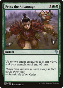 Press the Advantage - Archenemy: Nicol Bolas (AC2) #70 - Uncommon Magic: The Gathering Trading Card