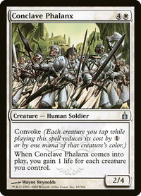 Conclave Phalanx - Ravnica: City of Guilds (RAV) #10 - Uncommon Magic: The Gathering Trading Card