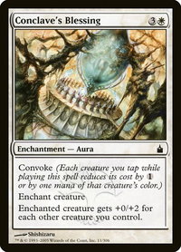 Conclave's Blessing - Ravnica: City of Guilds (RAV) #11 - Common Magic: The Gathering Trading Card