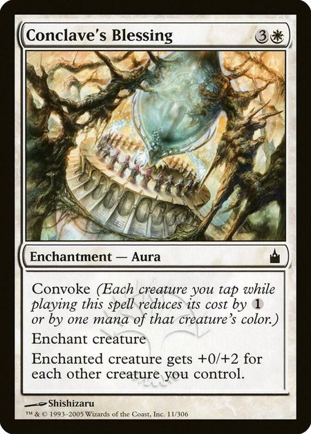 Conclave's Blessing - Ravnica: City of Guilds Magic: The Gathering trading card