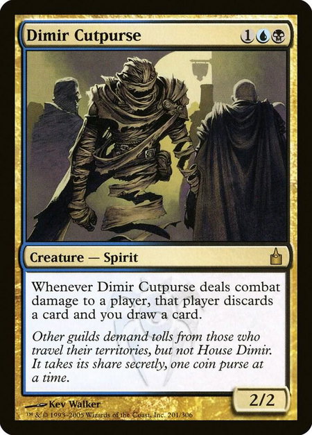 Dimir Cutpurse - Ravnica: City of Guilds Magic: The Gathering trading card