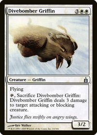 Divebomber Griffin - Ravnica: City of Guilds (RAV) #14 - Uncommon Magic: The Gathering Trading Card