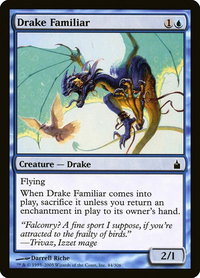 Drake Familiar - Ravnica: City of Guilds (RAV) #44 - Common Magic: The Gathering Trading Card