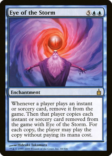 Eye of the Storm - Ravnica: City of Guilds Magic: The Gathering trading card