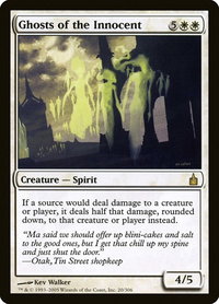 Ghosts of the Innocent - Ravnica: City of Guilds (RAV) #20 - Rare Magic: The Gathering Trading Card