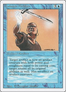Animate Artifact - Revised Edition (3ED) #48 - Uncommon Magic: The Gathering Trading Card