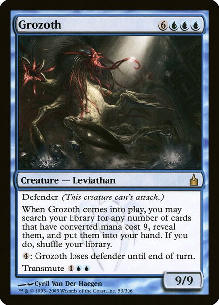 Grozoth - Ravnica: City of Guilds Magic: The Gathering trading card