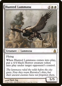 Hunted Lammasu - Ravnica: City of Guilds (RAV) #22 - Rare Magic: The Gathering Trading Card