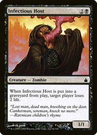 Infectious Host - Ravnica: City of Guilds (RAV) #91 - Common Magic: The Gathering Trading Card