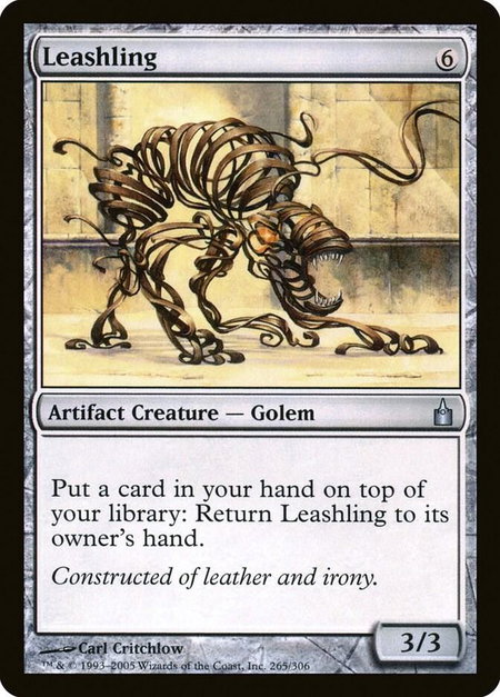 Leashling - Ravnica: City of Guilds Magic: The Gathering trading card