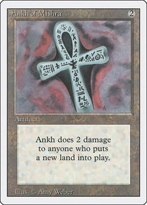 Ankh of Mishra - Revised Edition (3ED) #null - Rare Magic: The Gathering Trading Card