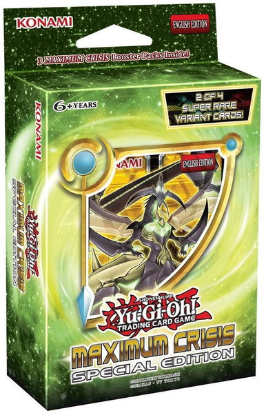 Maximum Crisis: Special Edition Box - Maximum Crisis YuGiOh trading card