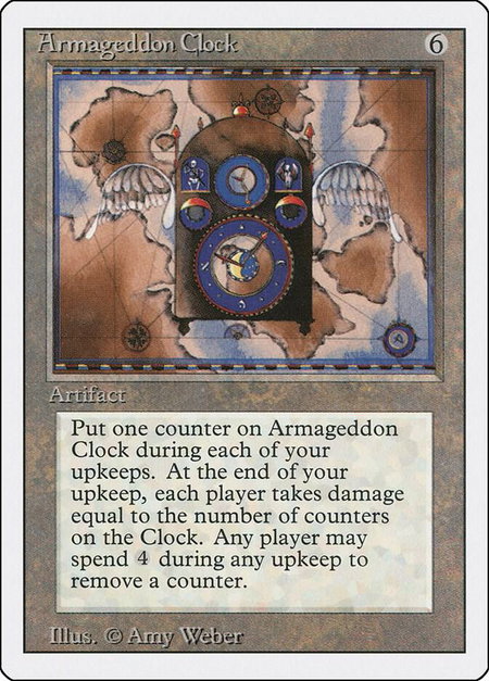 Armageddon Clock - Revised Edition Magic: The Gathering trading card