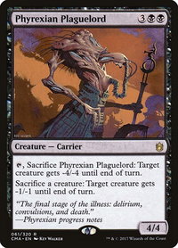 Phyrexian Plaguelord - Commander Anthology (CMA) #61 - Rare Magic: The Gathering Trading Card
