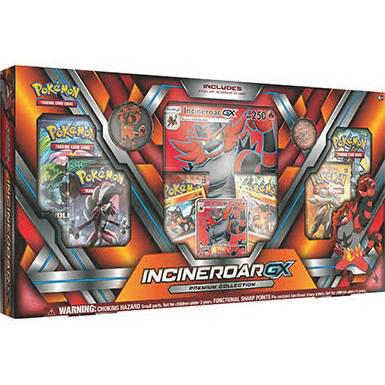 Incineroar GX Premium Collection trading card from SM - Guardians Rising Incineroar GX Premium Collection - SM - Guardians Rising Pokémon trading card
