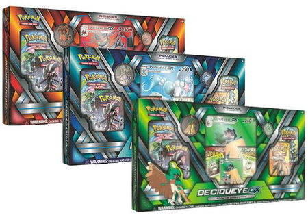 Premium Collection [Set of 3] Decidueye GX, Primarina GX, & Incineroar GX - SM - Guardians Rising Pokémon trading card