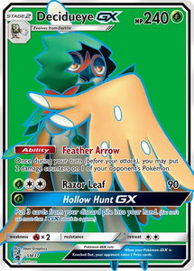 Decidueye GX - SM37 - SM Promos (SMP) #SM37 - Promo Pokémon Trading Card