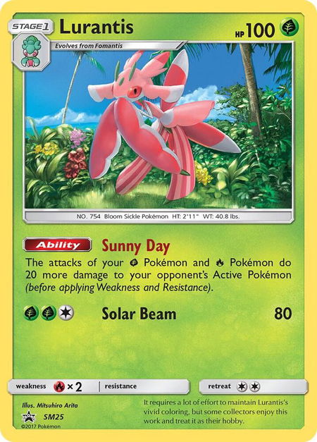 Lurantis - SM25 - SM Promos Pokémon trading card