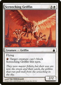 Screeching Griffin - Ravnica: City of Guilds (RAV) #29 - Common Magic: The Gathering Trading Card