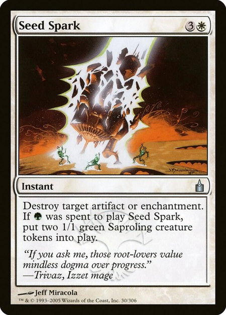 Seed Spark - Ravnica: City of Guilds Magic: The Gathering trading card