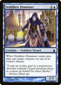 Vedalken Dismisser - Ravnica: City of Guilds (RAV) #73 - Common Magic: The Gathering Trading Card