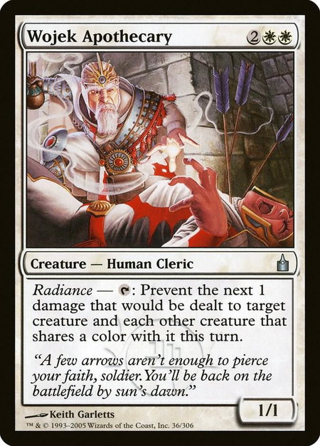 Wojek Apothecary - Ravnica: City of Guilds Magic: The Gathering trading card