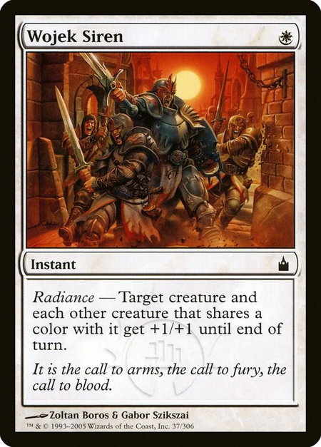 Wojek Siren - Ravnica: City of Guilds Magic: The Gathering trading card