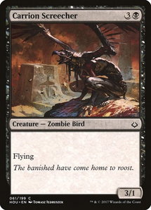 Carrion Screecher - Hour of Devastation (HOU) #61 - Common Magic: The Gathering Trading Card