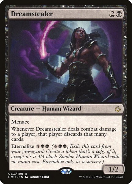 Dreamstealer trading card from Hour of Devastation Dreamstealer - Hour of Devastation Magic: The Gathering trading card
