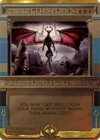 Omniscience - Masterpiece Series: Amonkhet Invocations (MPS2) #34 - Mythic Magic: The Gathering Trading Card