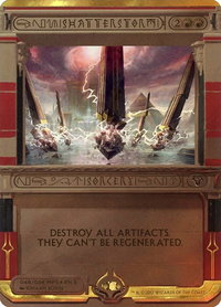 Shatterstorm - Masterpiece Series: Amonkhet Invocations (MPS2) #48 - Mythic Magic: The Gathering Trading Card