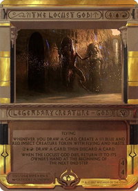 The Locust God - Masterpiece Series: Amonkhet Invocations (MPS2) #51 - Mythic Magic: The Gathering Trading Card