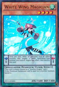 White Wing Magician - Pendulum Evolution (PEVO) #PEVO-EN005 - Ultra Rare YuGiOh Trading Card