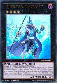 Timestar Magician - Pendulum Evolution (PEVO) #PEVO-EN009 - Ultra Rare YuGiOh Trading Card