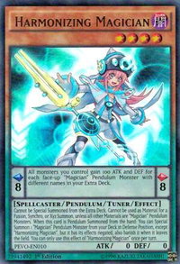 Harmonizing Magician - Pendulum Evolution (PEVO) #PEVO-EN010 - Ultra Rare YuGiOh Trading Card