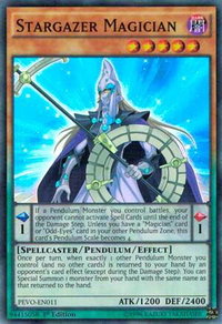Stargazer Magician - Pendulum Evolution (PEVO) #PEVO-EN011 - Super Rare YuGiOh Trading Card
