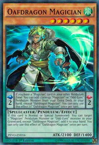Oafdragon Magician - Pendulum Evolution (PEVO) #PEVO-EN016 - Super Rare YuGiOh Trading Card