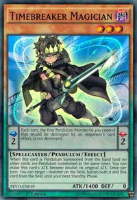 Timebreaker Magician - Pendulum Evolution (PEVO) #PEVO-EN019 - Super Rare YuGiOh Trading Card