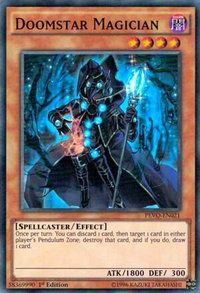 Doomstar Magician - Pendulum Evolution (PEVO) #PEVO-EN021 - Super Rare YuGiOh Trading Card