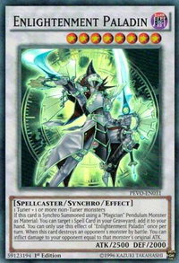 Enlightenment Paladin - Pendulum Evolution (PEVO) #PEVO-EN031 - Super Rare YuGiOh Trading Card