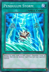 Pendulum Storm - Pendulum Evolution (PEVO) #PEVO-EN035 - Super Rare YuGiOh Trading Card